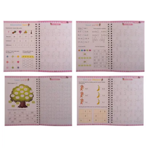 Magic Practise Copybook Set Math Open